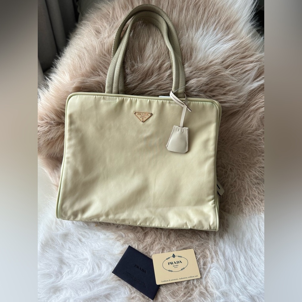 Prada Beige Women's Tote Bag